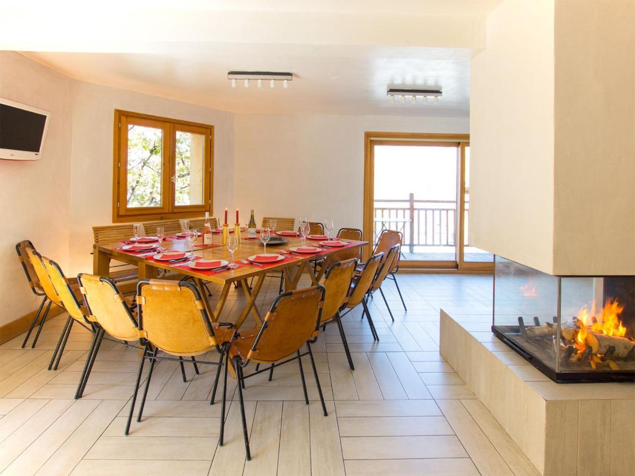 Luxury Chalet Near The Ski Slopes Les Arcs  Exterior foto
